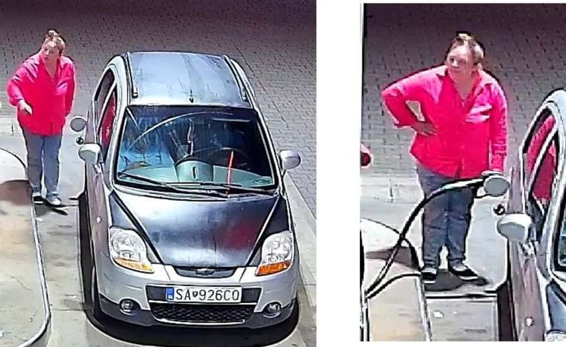 Policja szuka kobiety. Kradzież paliwa na stacji w Szlichtyngowej