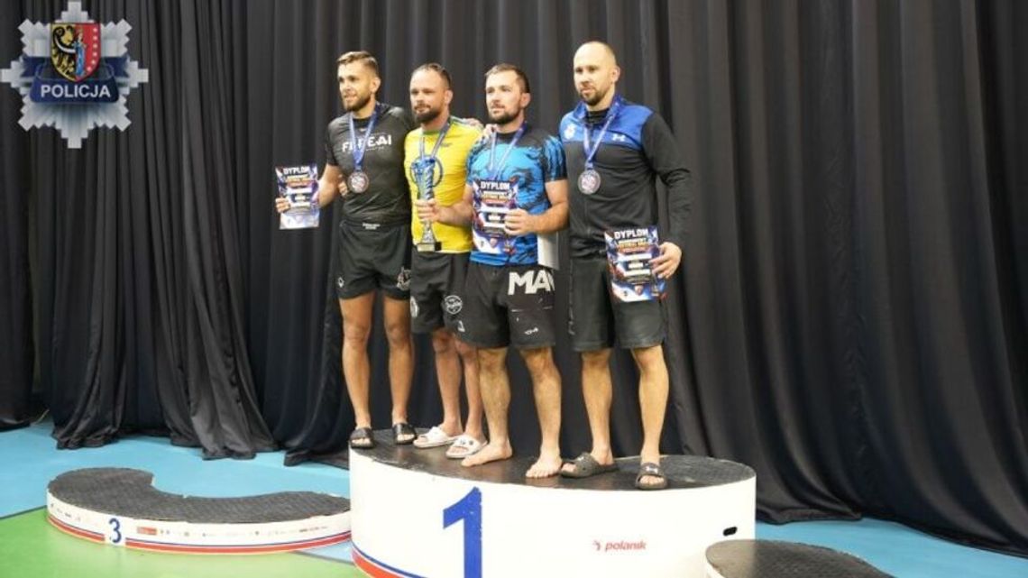 Policjant z Grębocic na podium! Zdobył brązowy medal w jiu-jitsu Policjant z Grębocic na podium! Zdobył brązowy medal w jiu-jitsu