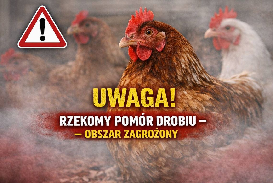 Pomór drobiu w regionie. Gaworzyce w strefie zagrożenia