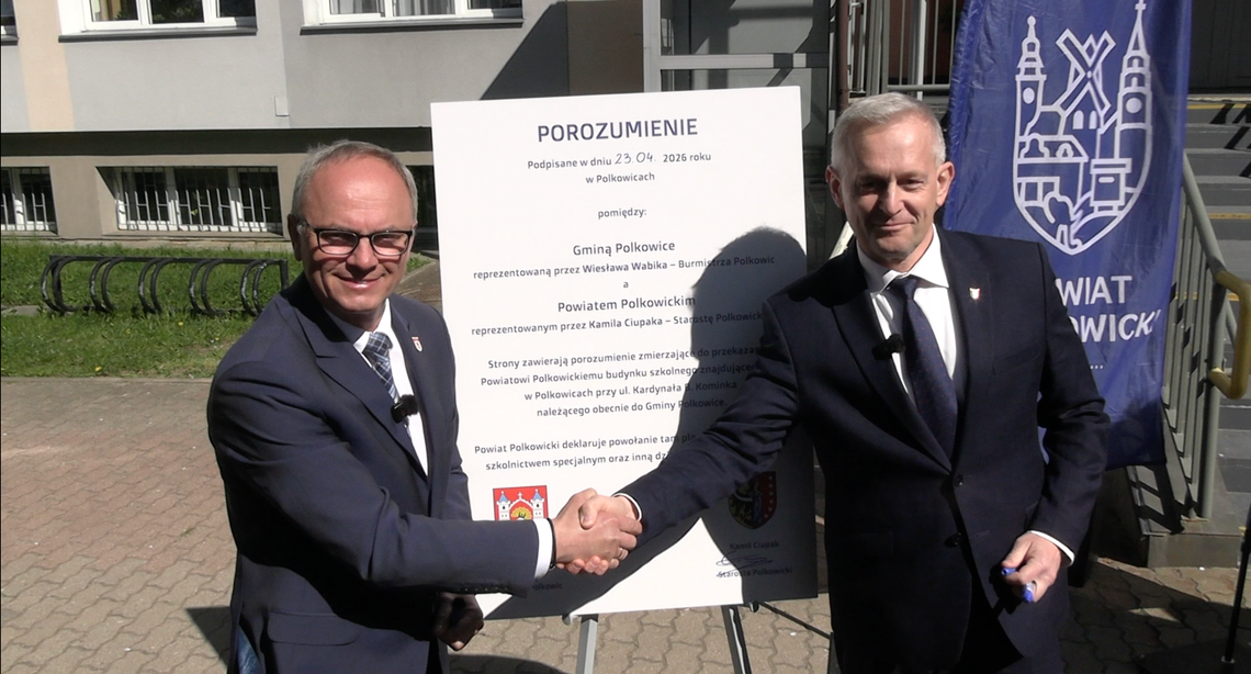 Porozumienie podpisane, będzie szkoła specjalna
