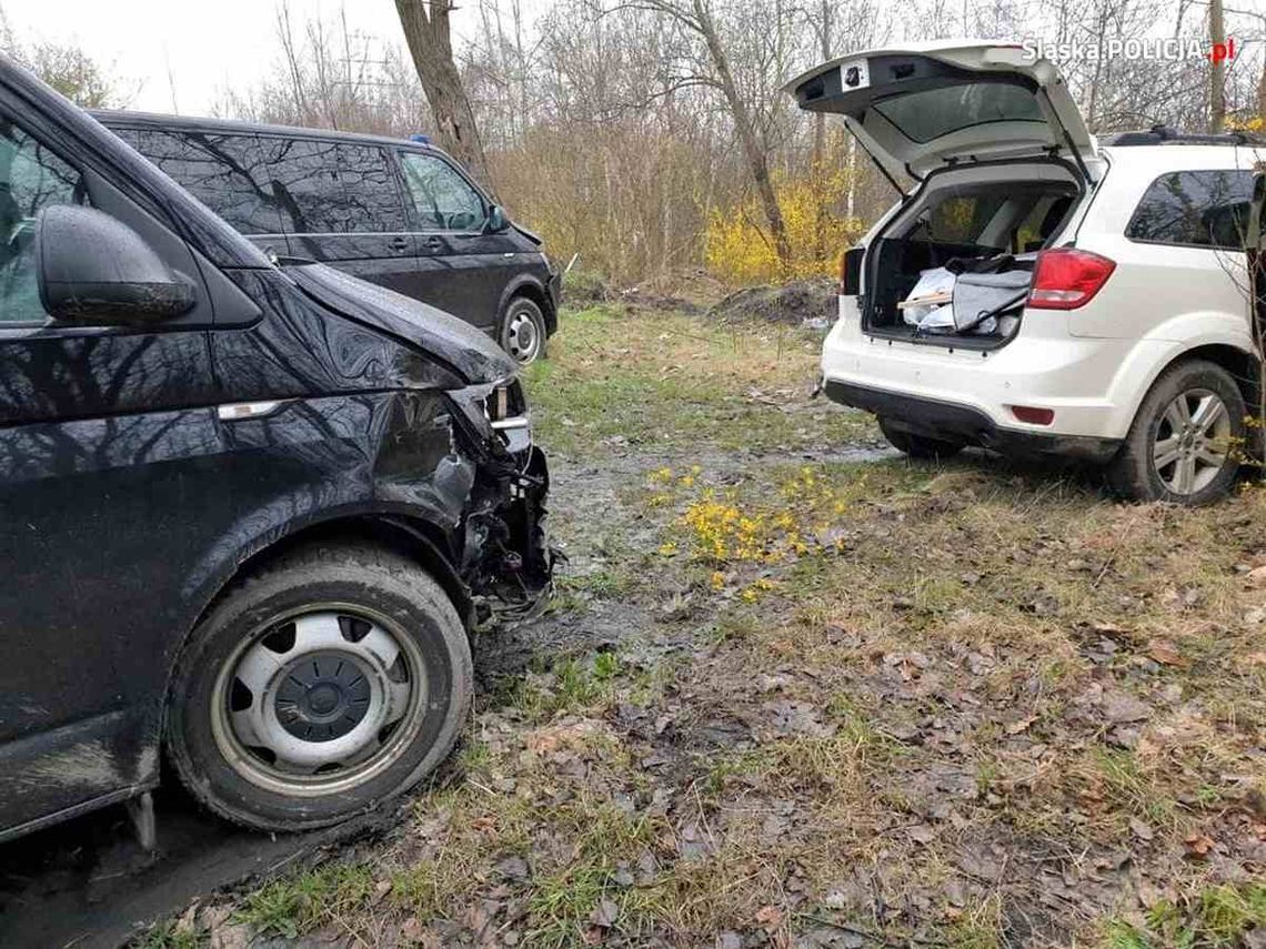 Pościg, staranowane radiowozy, użycie broni i śmierć. Dramatyczny poranek na Śląsku