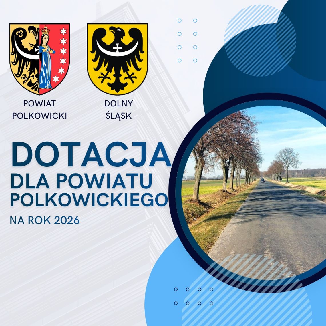 Powiat polkowicki z milionowym wsparciem na drogi Powiat polkowicki z milionowym wsparciem na drogi