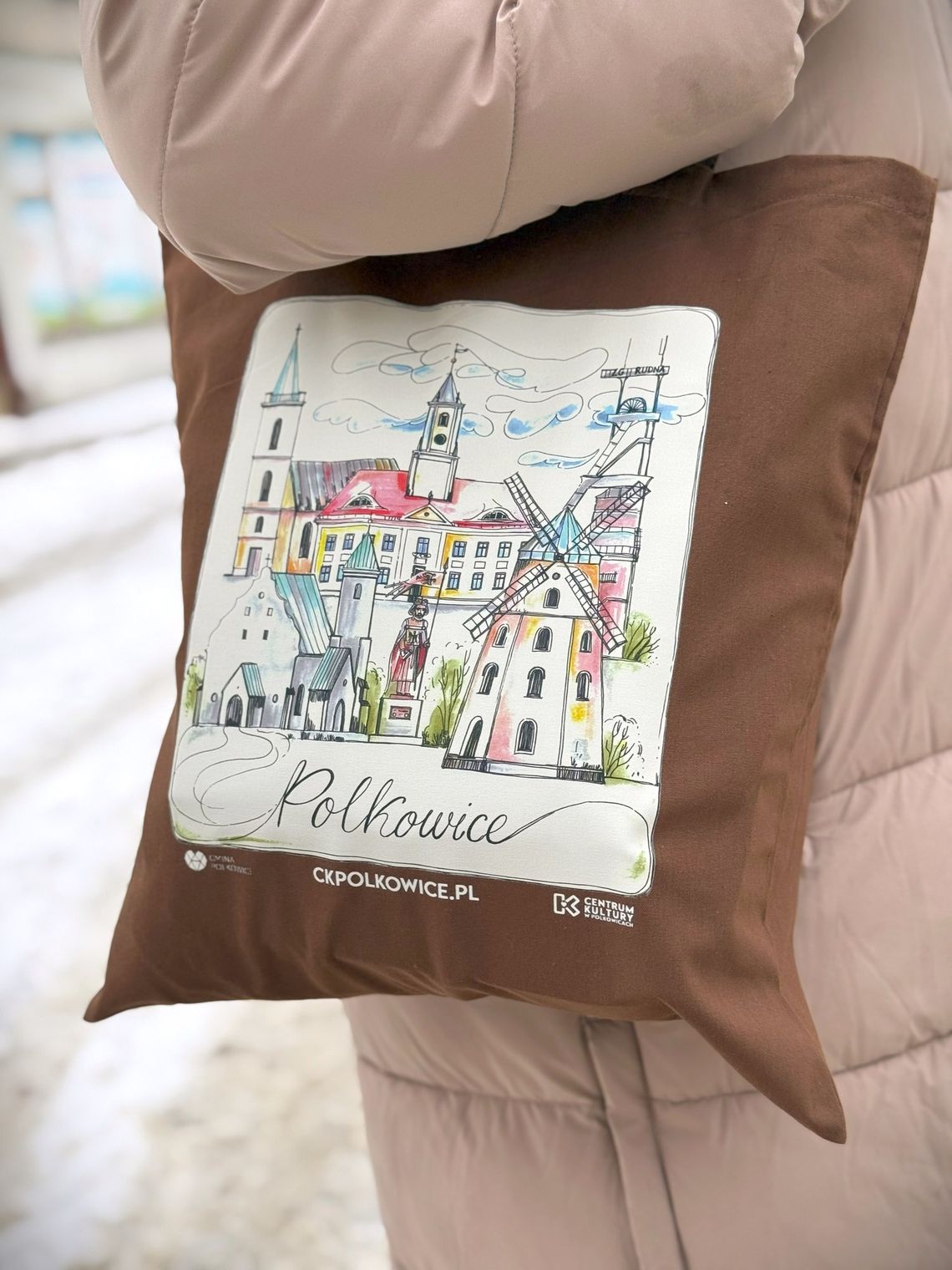 Powstała unikatowa torba z wizerunkiem Polkowic