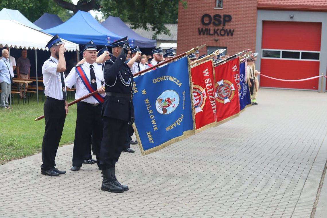Remiza OSP Wilków z patronem. Uroczystości na 80-lecie jednostki Remiza OSP Wilków z patronem. Uroczystości na 80-lecie jednostki