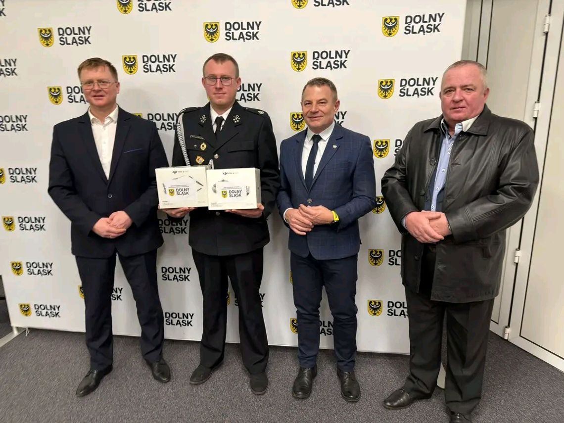 Ruszowice: strażacy zyskali drona do akcji ratowniczych