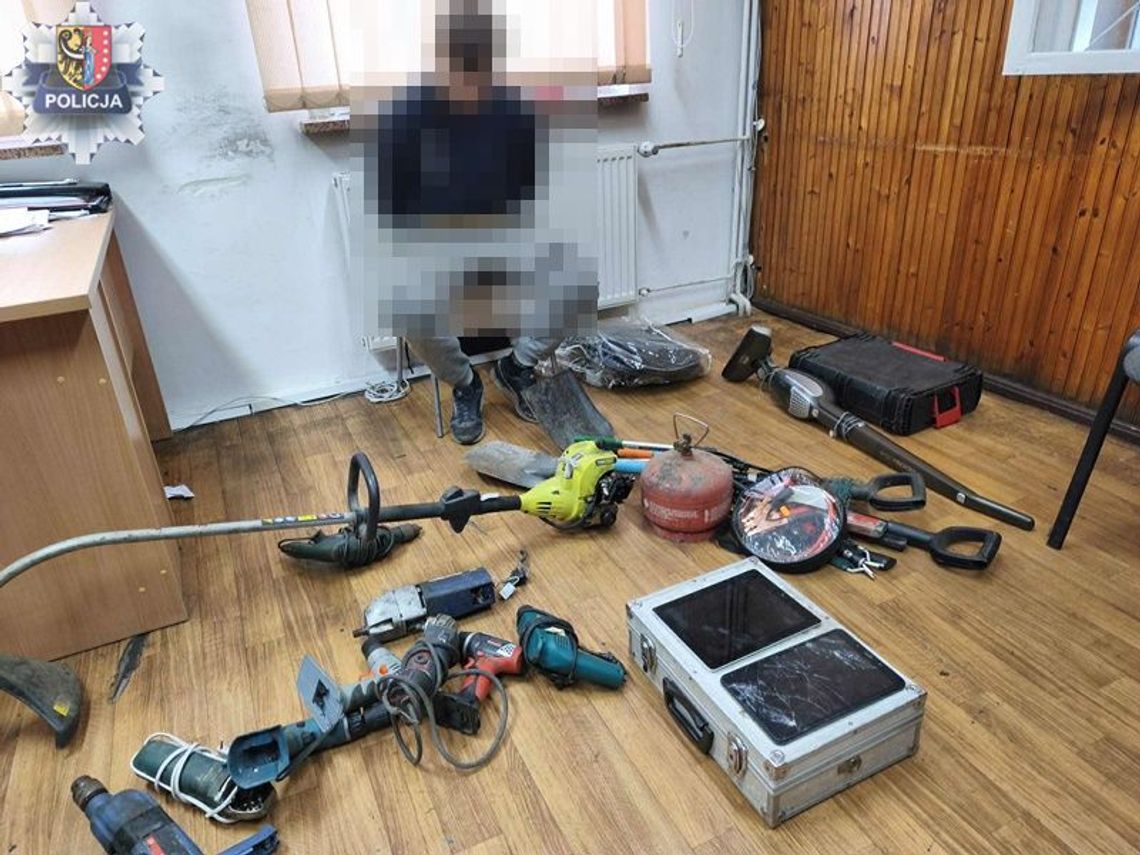 Seria włamań w Przemkowie. Policjanci zatrzymali sprawcę Seria włamań w Przemkowie. Policjanci zatrzymali sprawcę