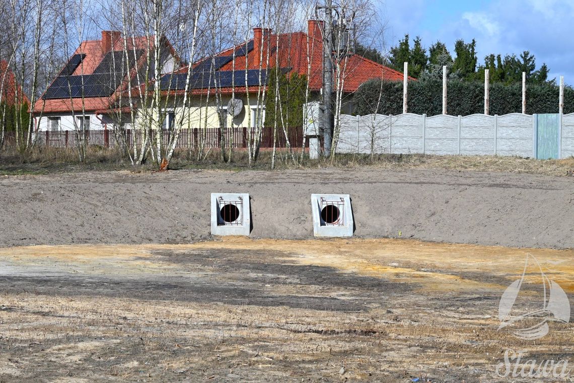Sława inwestuje w bezpieczeństwo. Powstaje zbiornik retencyjny
