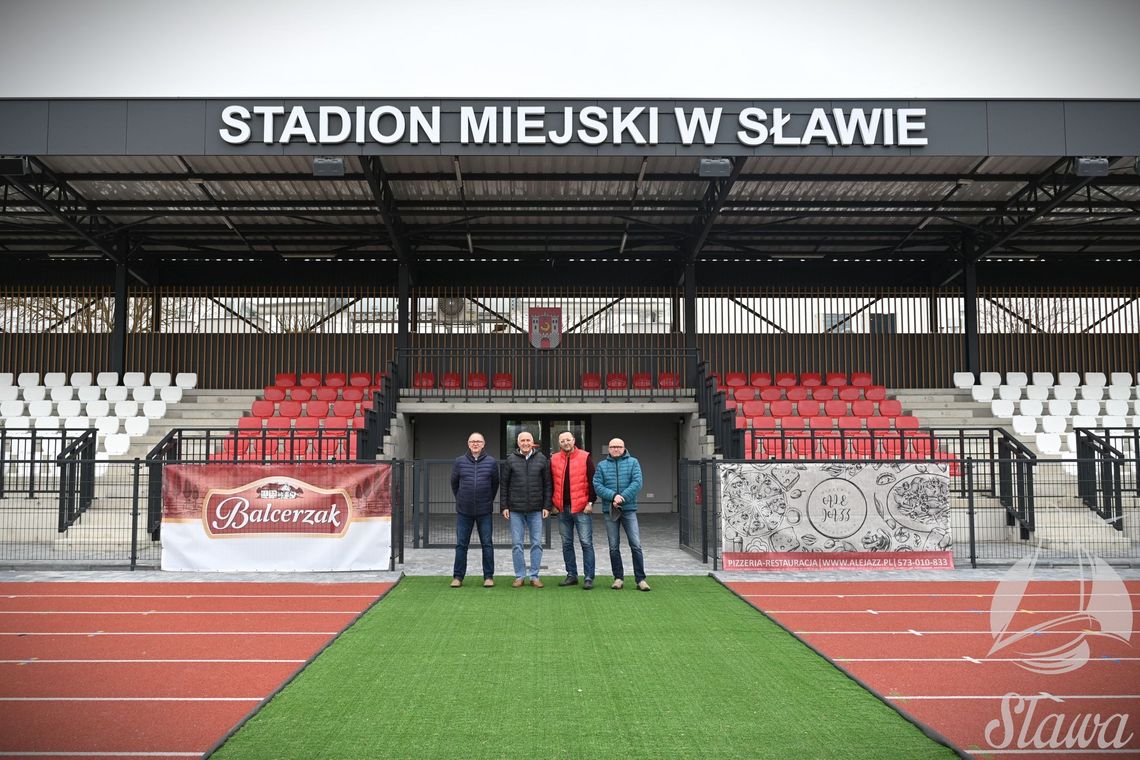 Sportowe święto w Sławie. Nowy stadion czeka na zawodników Sportowe święto w Sławie. Nowy stadion czeka na zawodników