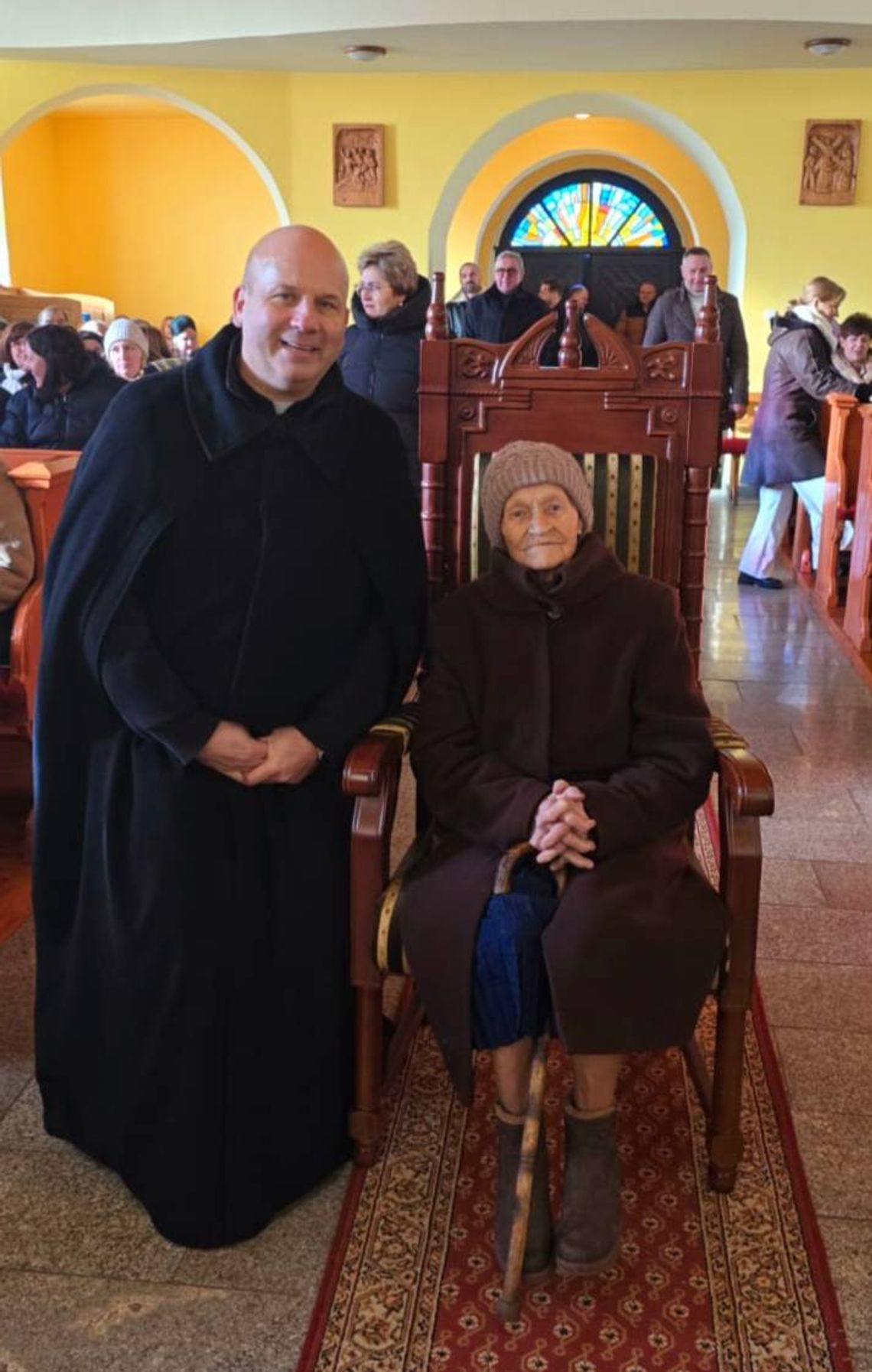 Sto lat i więcej. Piękna uroczystość w parafii kolegiackiej w Głogowie