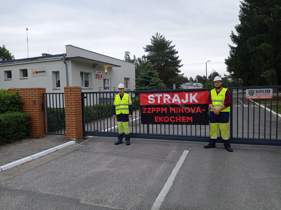 Strajk w zakładach produkujących dla kopalń Strajk w zakładach produkujących dla kopalń
