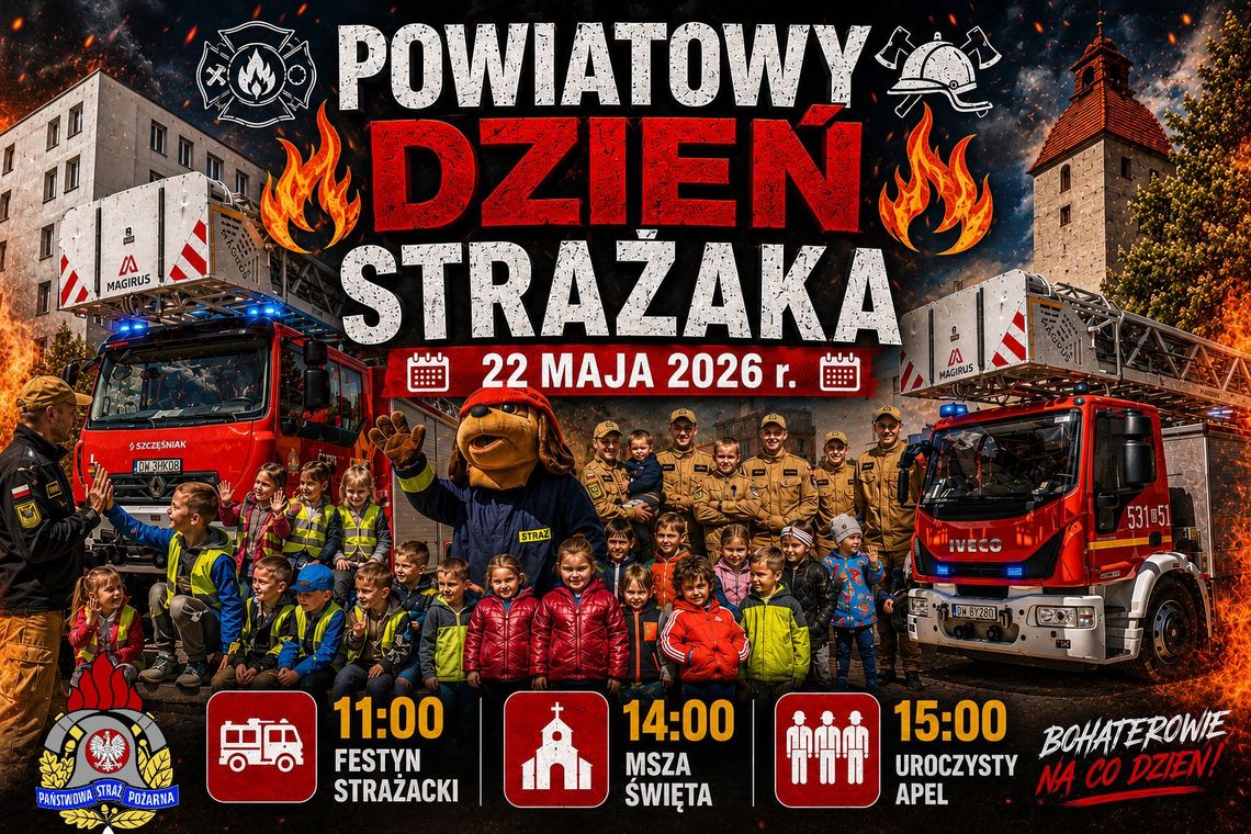 Strażackie święto na Rynku w Polkowicach Strażackie święto na Rynku w Polkowicach