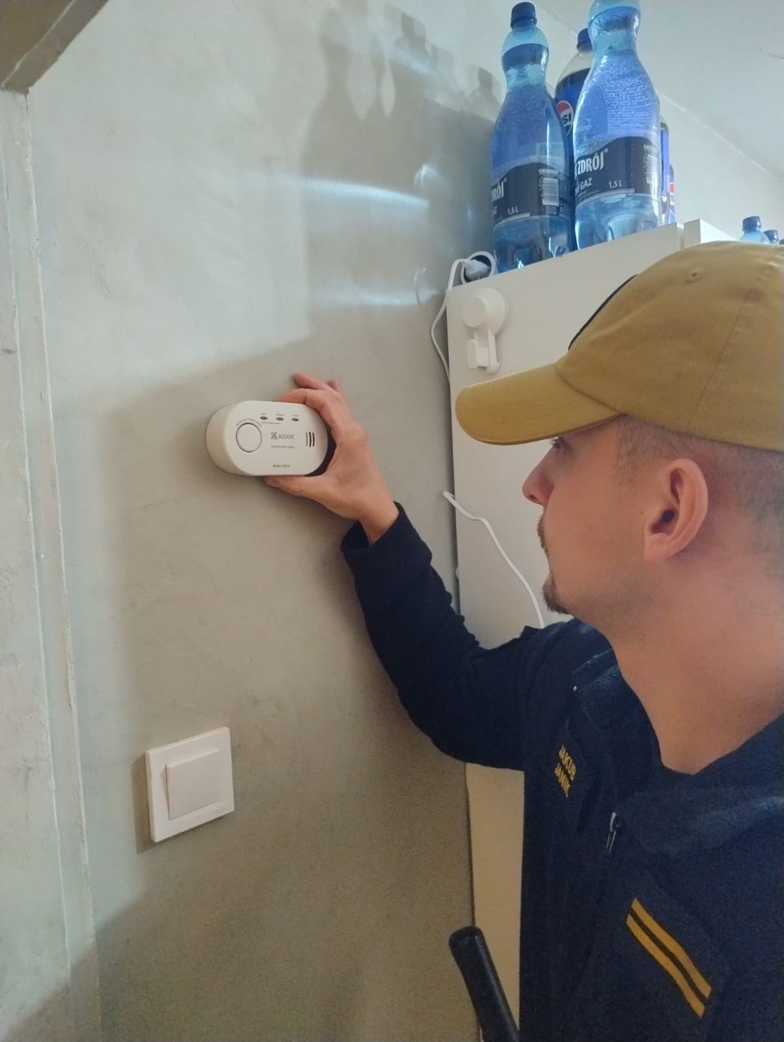 Strażacy reagują po zdarzeniu w Głogowie. Mieszkańcy dostali czujkę