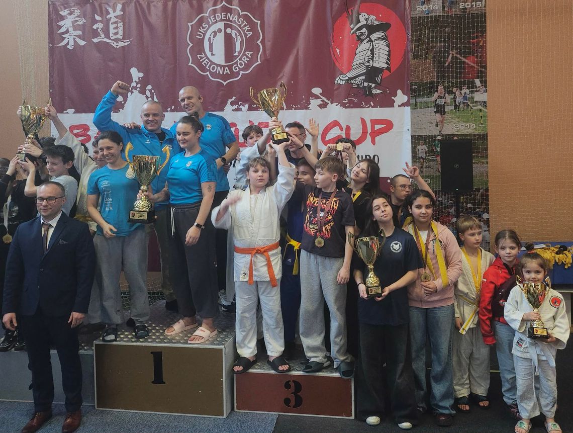 Świetny start Sparty Sława w Bachus Cup. Grad medali judoków