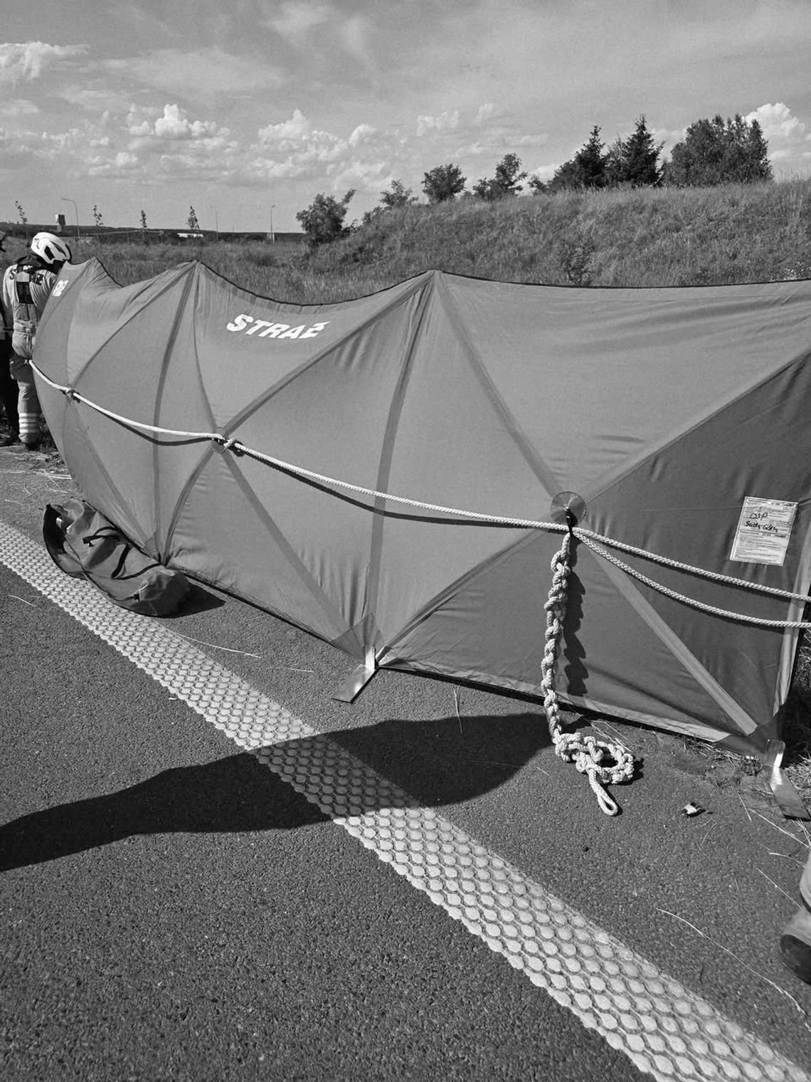 Tragiczny wypadek motocyklisty pod Polkowicami Tragiczny wypadek motocyklisty pod Polkowicami