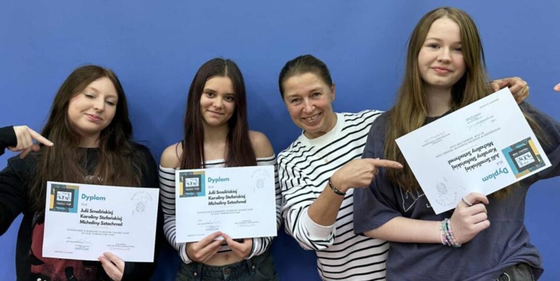 Uczennice z Głogowa z wyróżnieniem w ogólnopolskim konkursie filmowym Uczennice z Głogowa z wyróżnieniem w ogólnopolskim konkursie filmowym