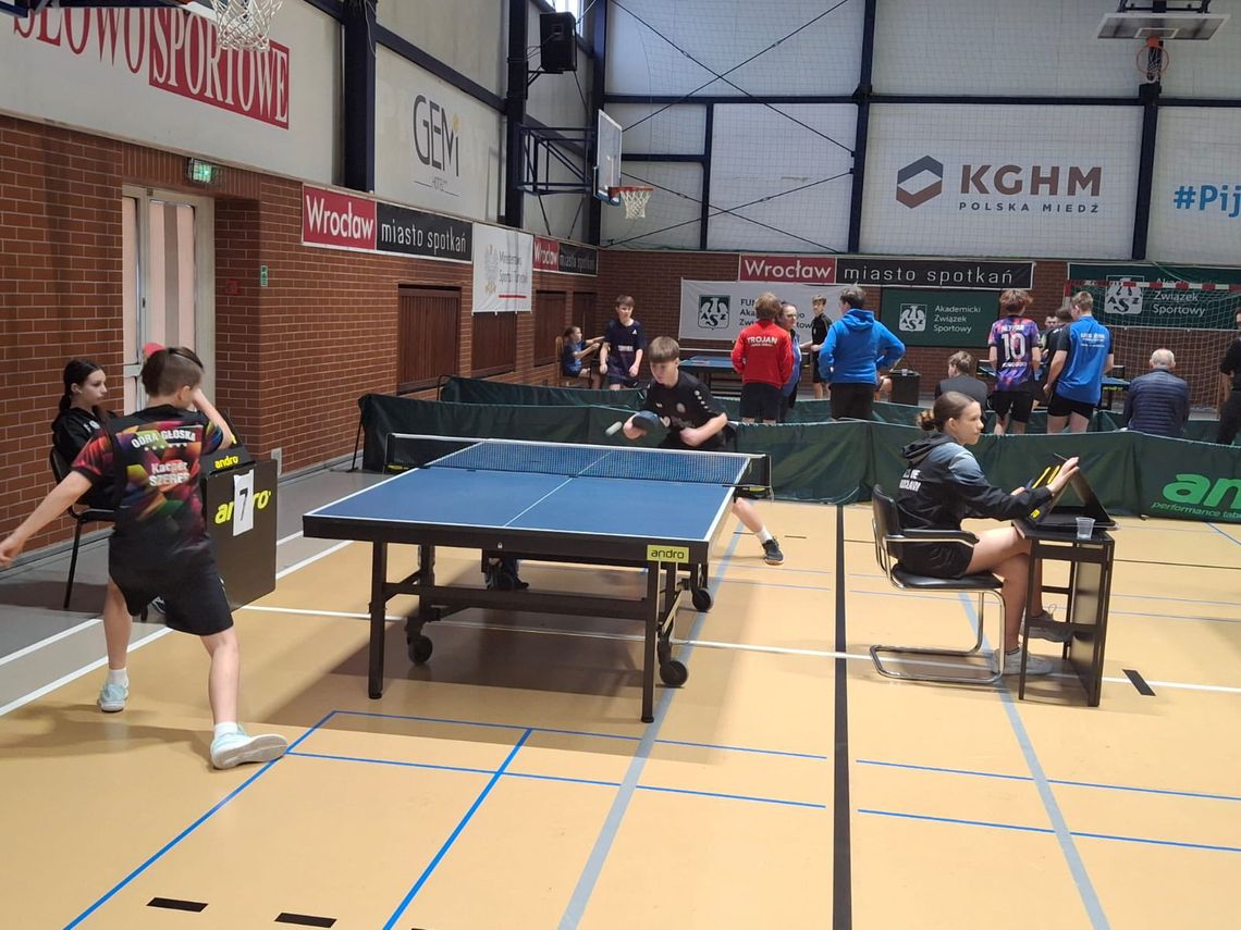 Udany występ tenisistów stołowych Górnika Polkowice