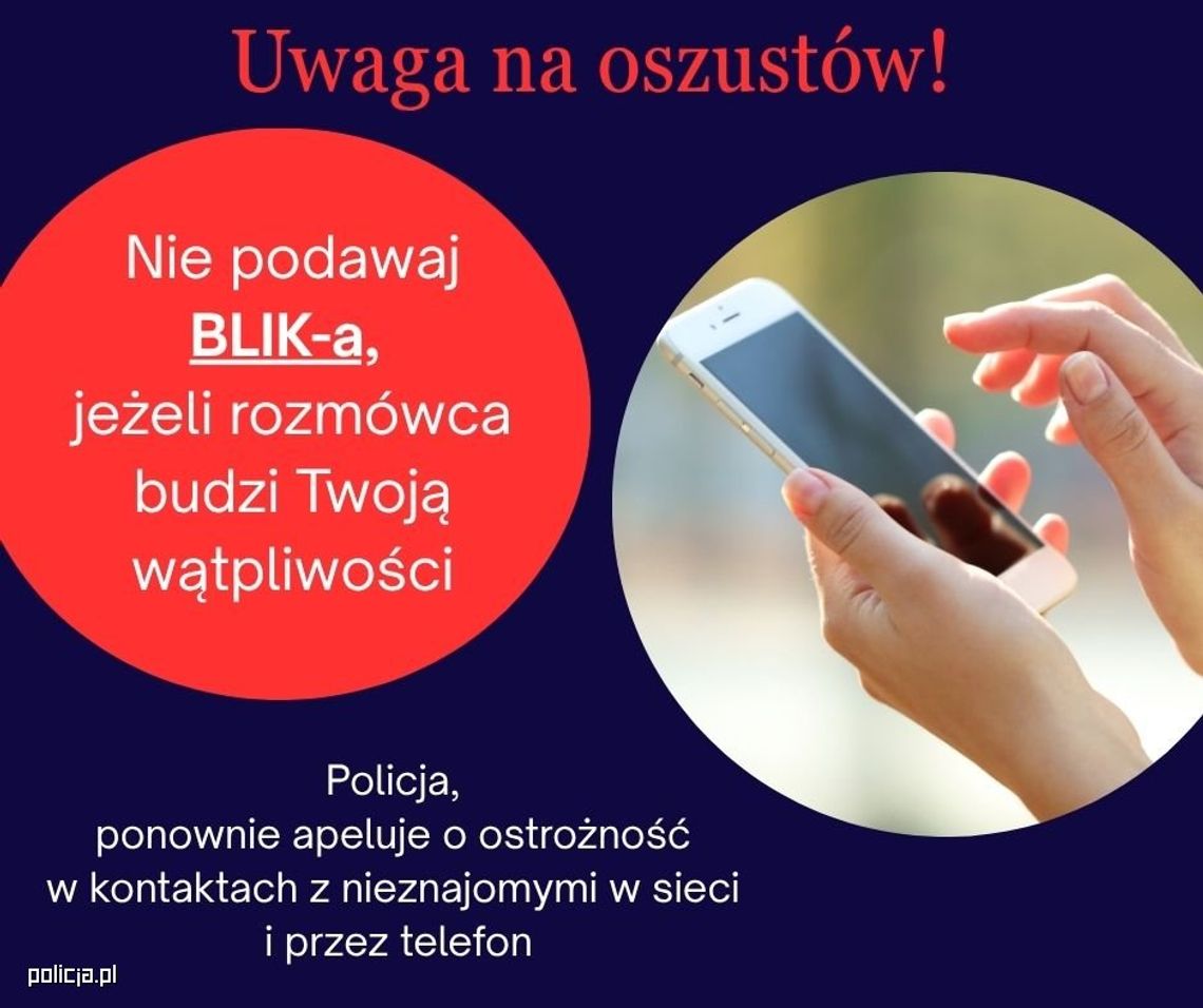 Uwaga mieszkańcy Głogowa! Coraz więcej oszustw z użyciem BLIK i AI