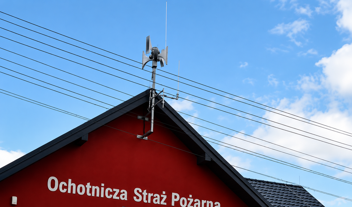 W GMINIE GŁOGÓW ZAWYJĄ SYRENY W GMINIE GŁOGÓW ZAWYJĄ SYRENY