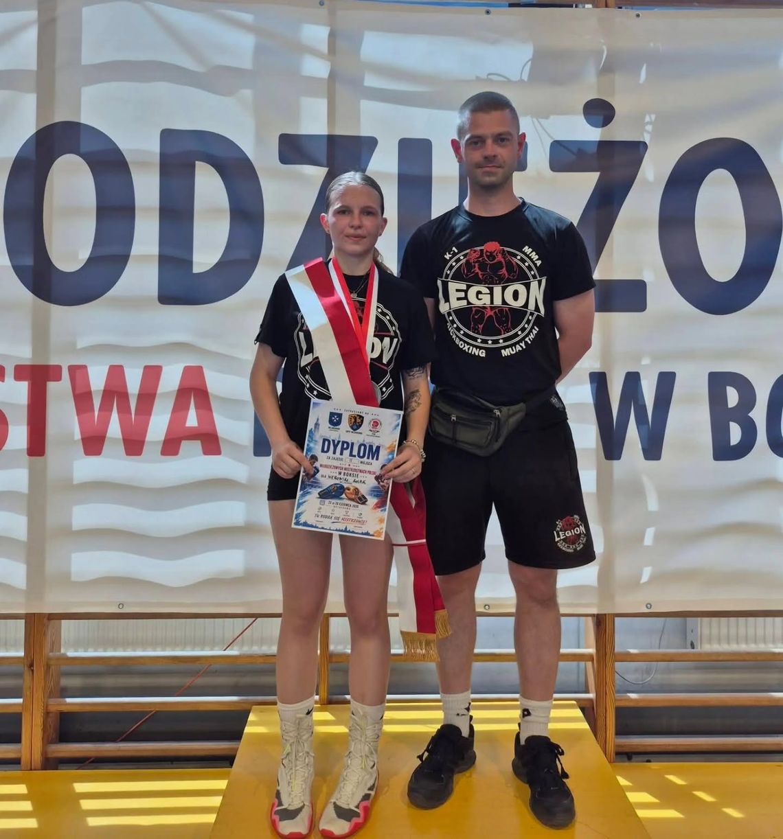 Weronika Kulak napisała historię głogowskiego boksu