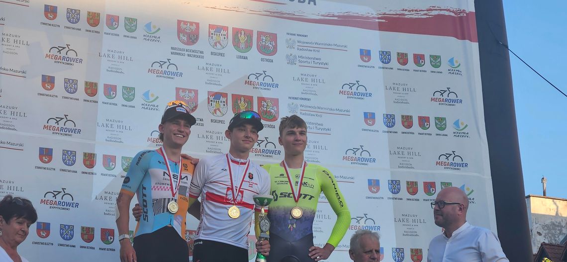 Wielki sukces kolarza TC Chrobry SCOTT Głogów. Medal dla Szymona Bębna