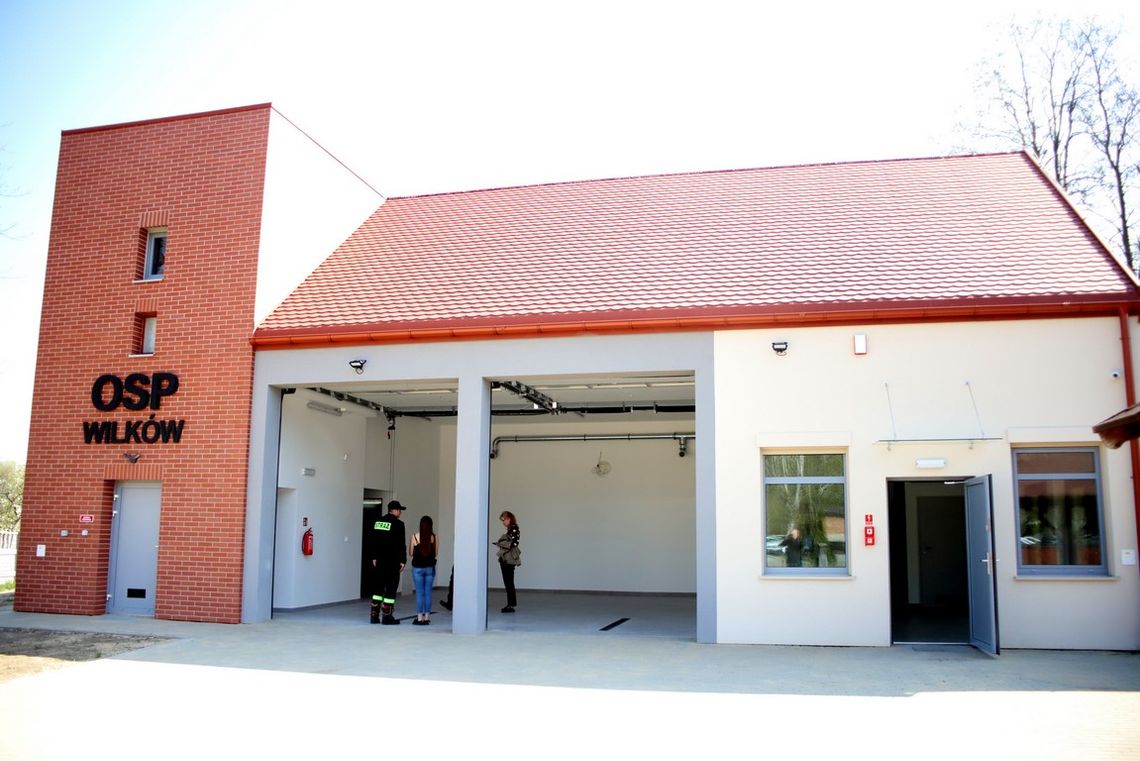 Wilków: nowoczesna remiza OSP już gotowa do działania