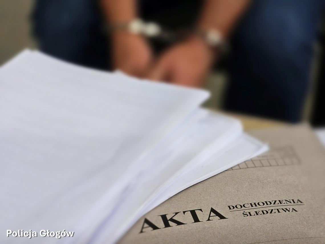 Wyciął pięć katalizatorów i zniknął. Głogowscy policjanci namierzyli podejrzanego