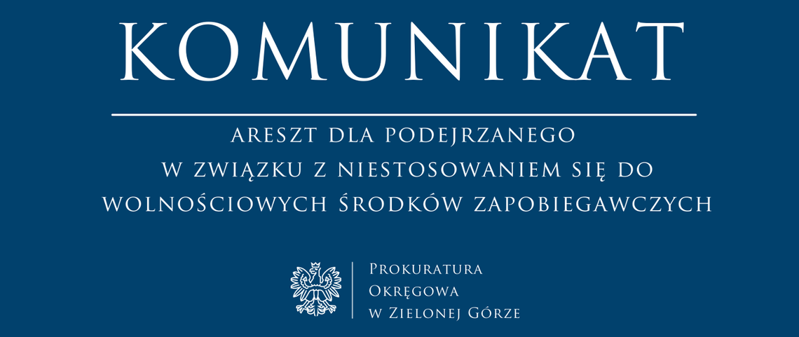 Złamał zakaz i dalej nękał. Jest areszt Złamał zakaz i dalej nękał. Jest areszt