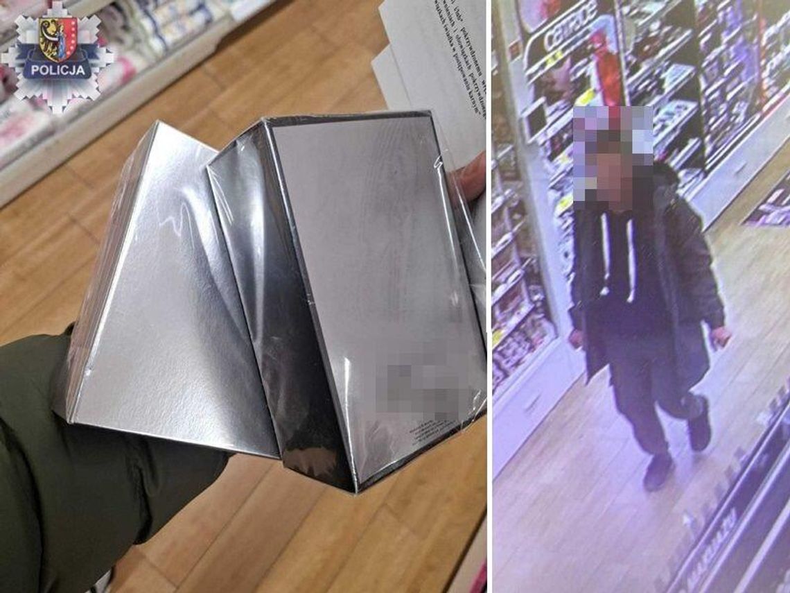 Złodziej perfum w rękach policjanta z Polkowic Złodziej perfum w rękach policjanta z Polkowic