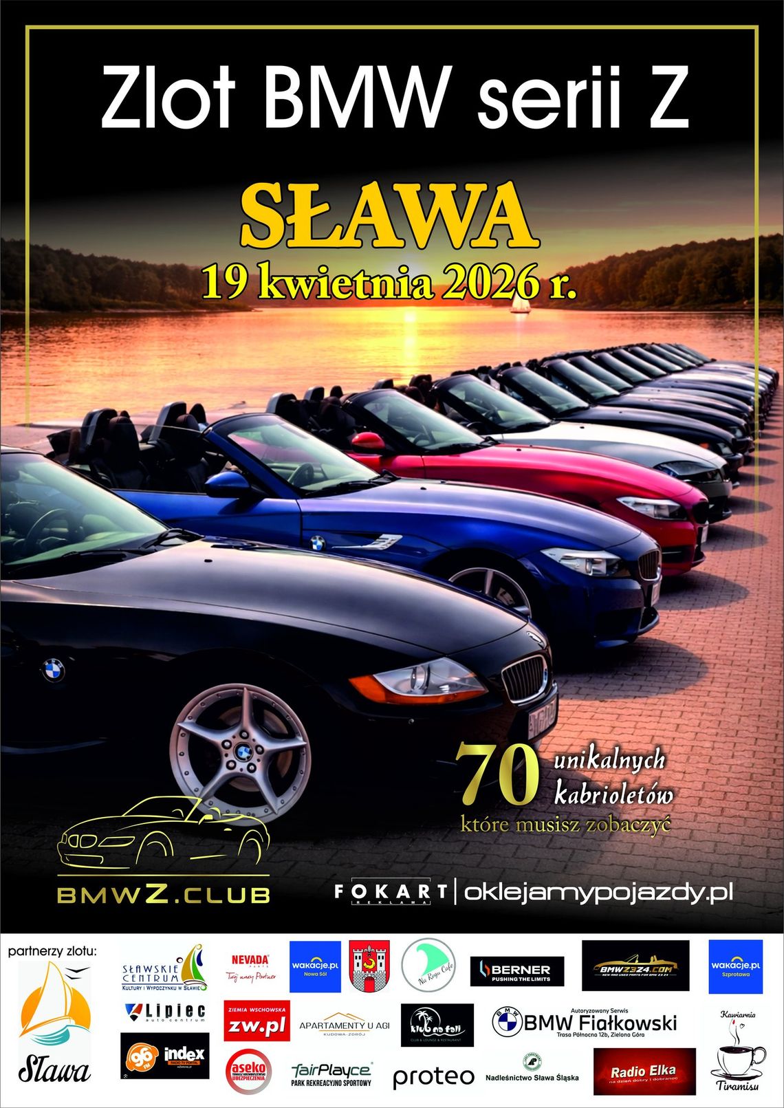 Zlot BMW Z w Sławie. Pomóż Antosiowi i zobacz wyjątkowe auta Zlot BMW Z w Sławie. Pomóż Antosiowi i zobacz wyjątkowe auta