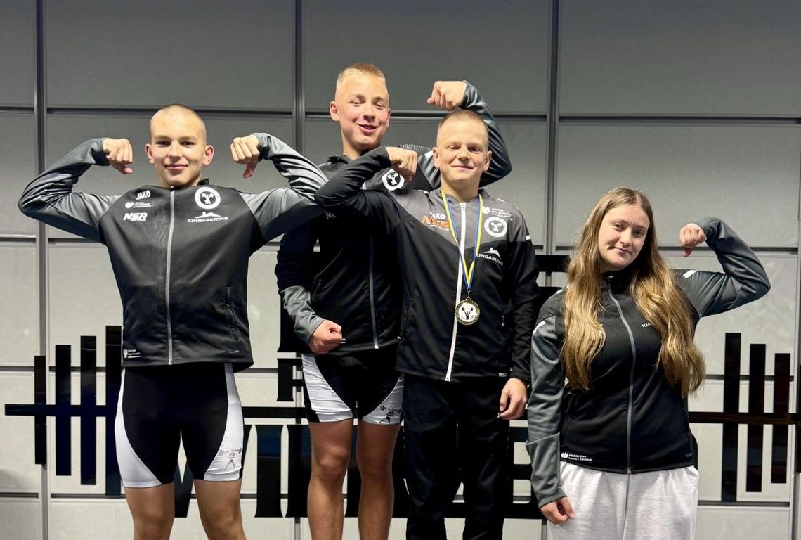 Złoto i brąz dla młodych sztangistów z Polkowic