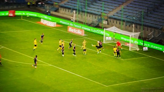 Mazur na 0-1 w 14.minucie finałowego barażu Betclic 1.Ligi.